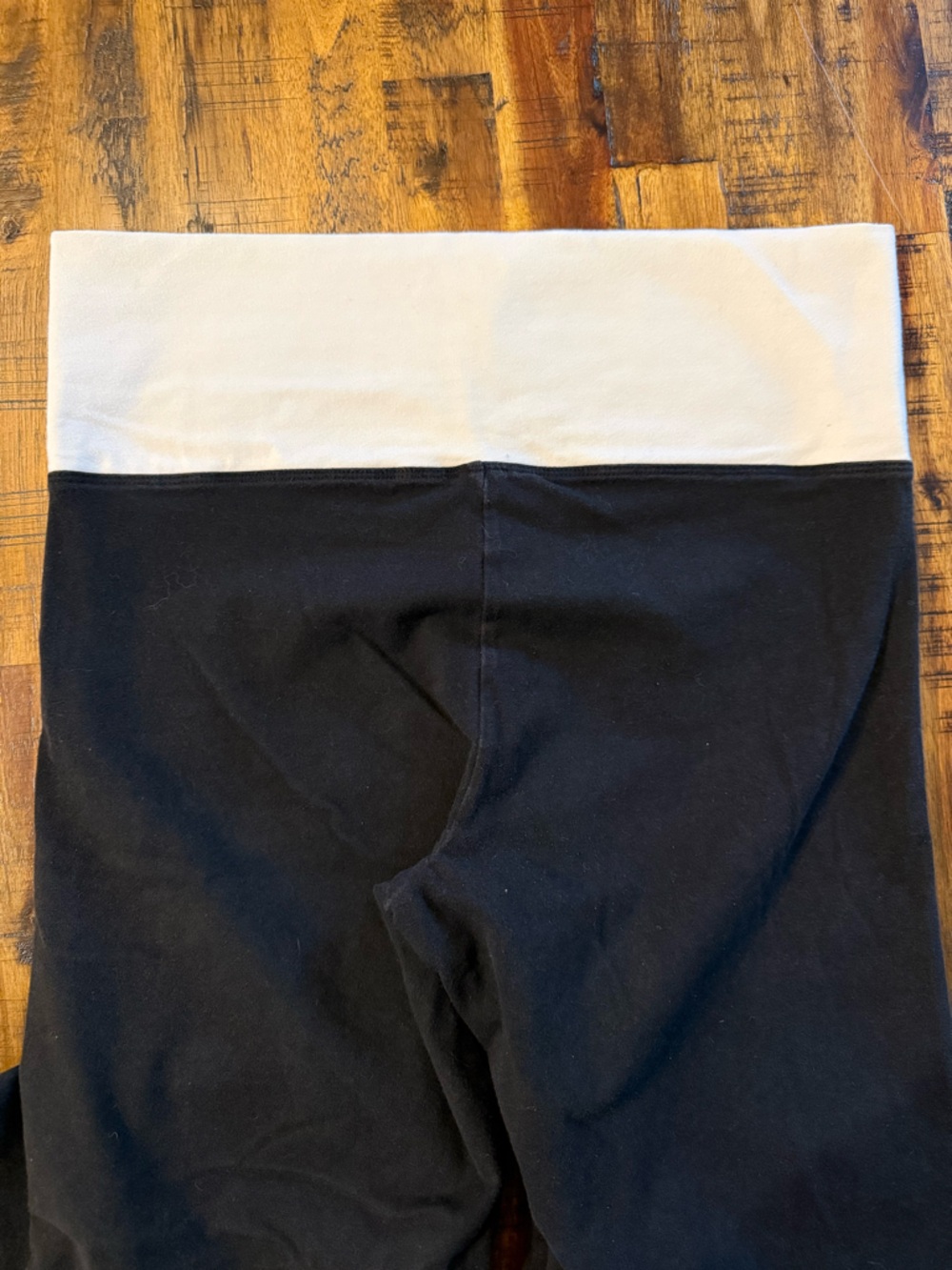 Victoria's Secret Yoga capri length loungewear. black white sz S women's - Picture 3 of 6